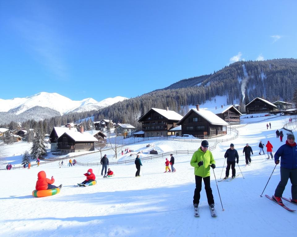 Winteraktivitäten in Oberstdorf