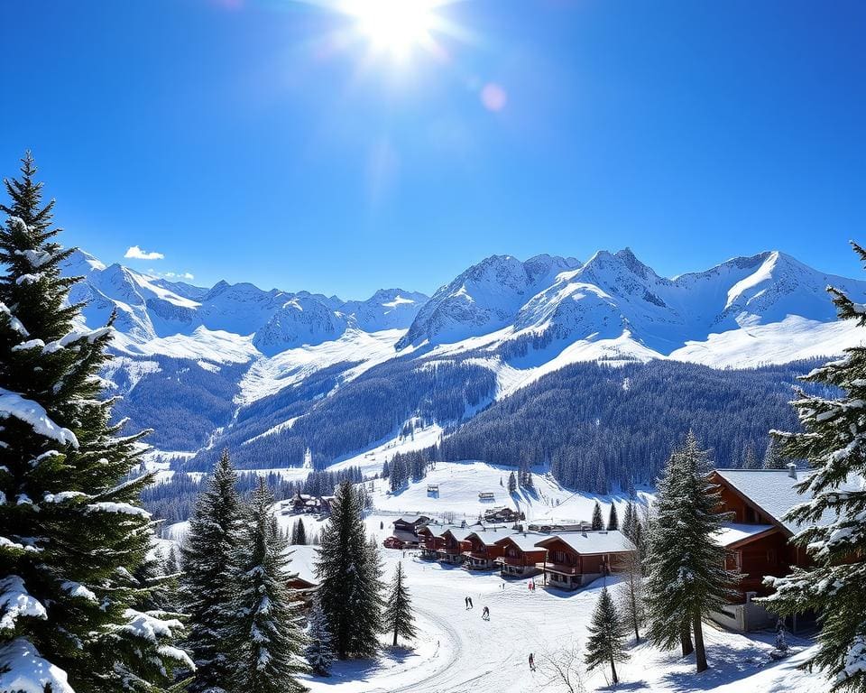 Winterurlaub in den Schweizer Alpen