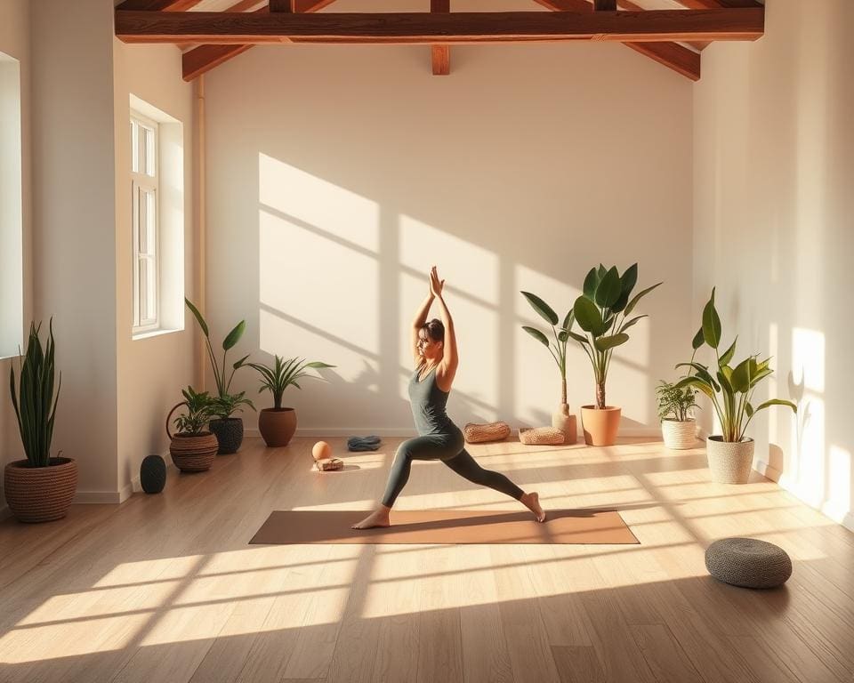 Yoga-Routine für Achtsamkeit