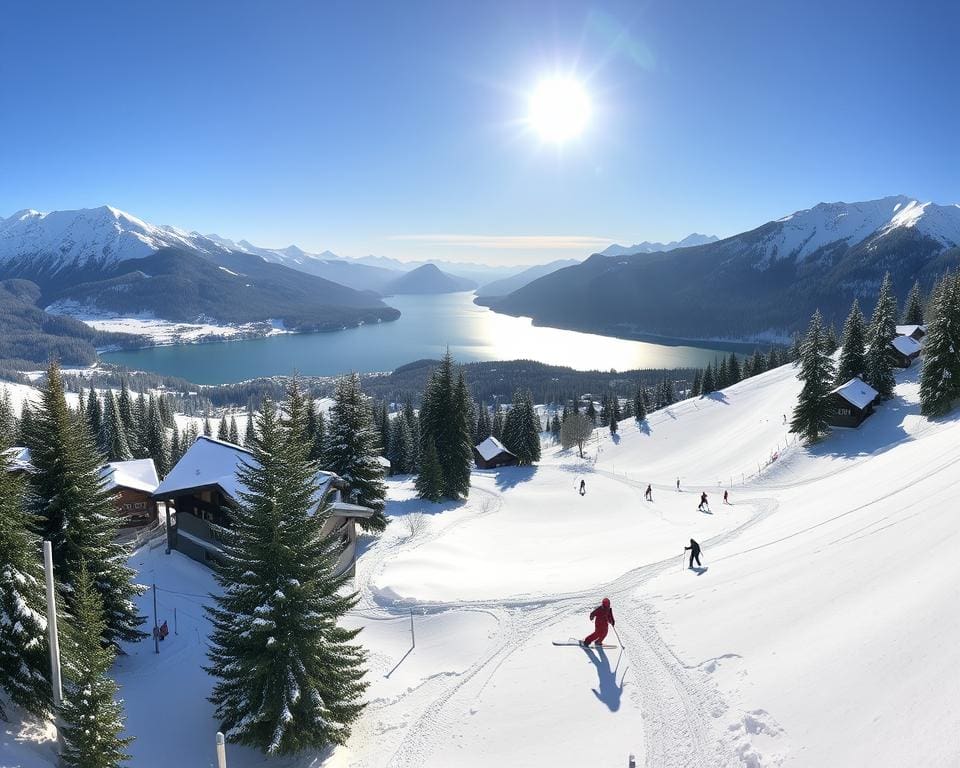 Zell am See: Schneevergnügen mit Seeblick