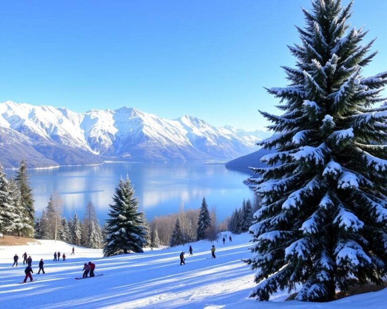 Zell am See: Schneevergnügen mit Seeblick