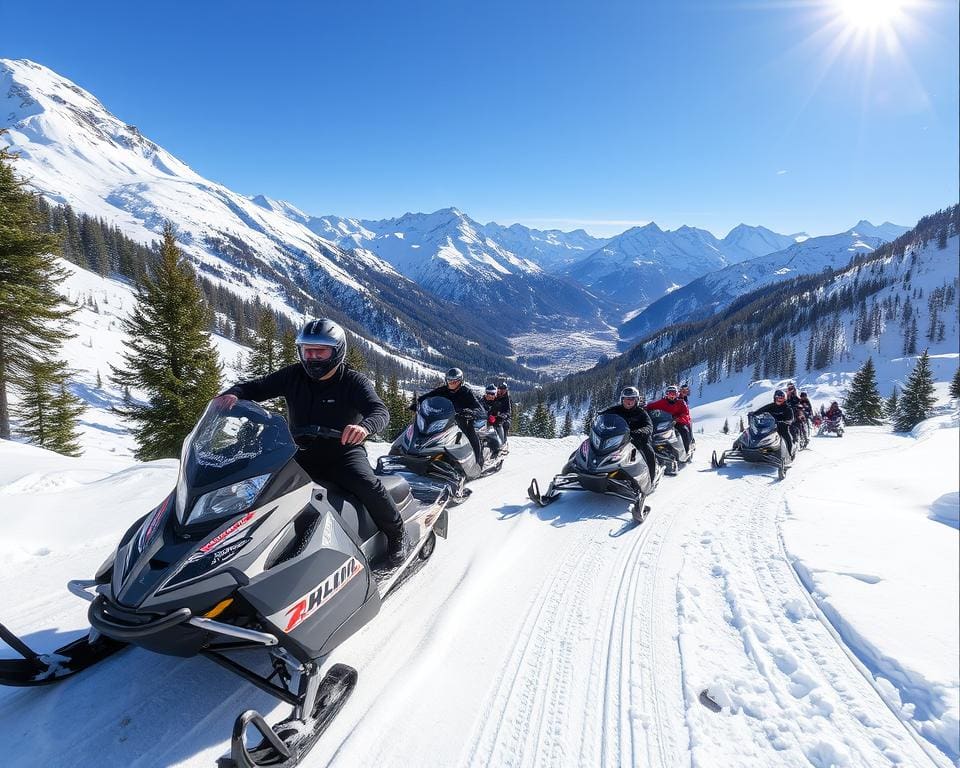 abenteuerliche Schneefahrten in Courmayeur