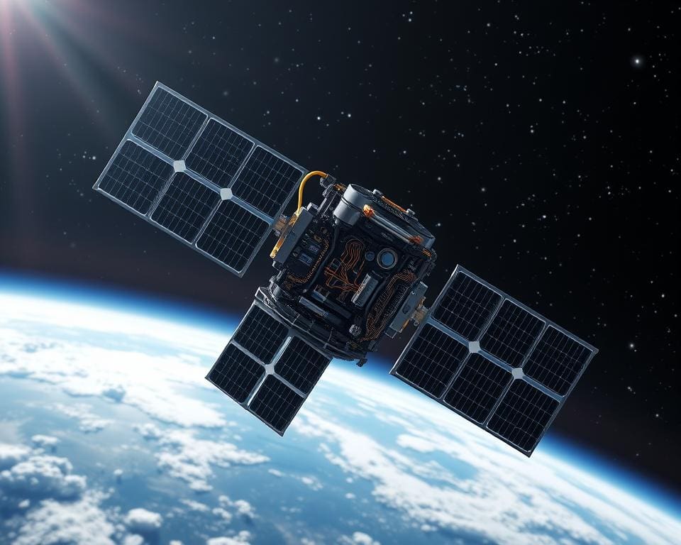 digitale Satellitenentwicklung