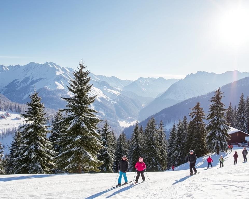 familienfreundliche Pisten in Adelboden