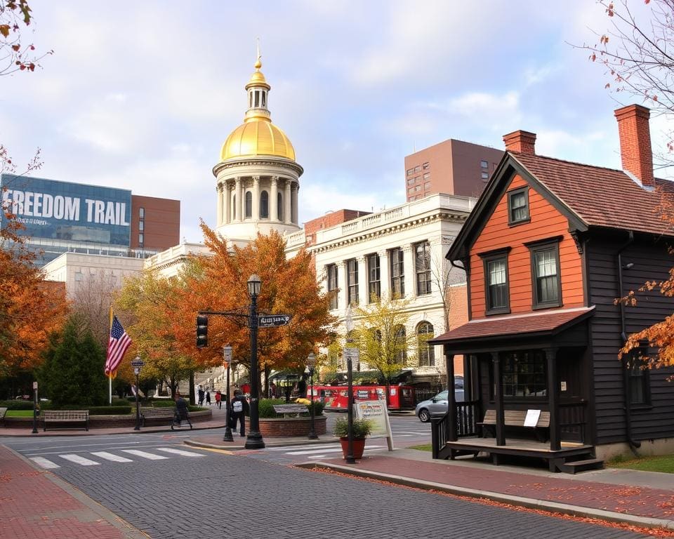 historische Pfade in Boston