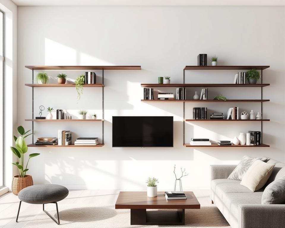 moderne Wandregale