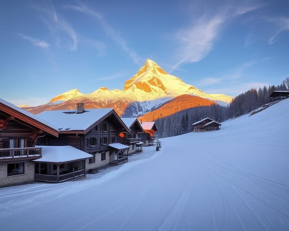 nostalgische Abfahrten in Wengen mit Jungfraublick