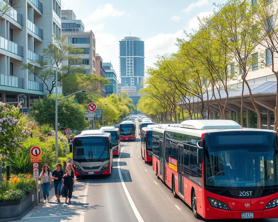 ökologische Vorteile von elektrischen Transportmitteln