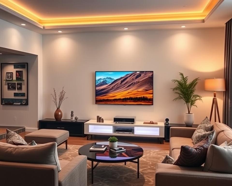 perfektes Bild mit Technologie und Farbdarstellung