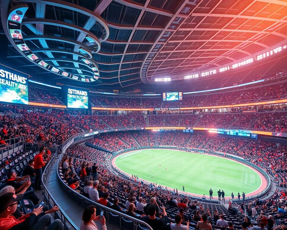smarte Stadiontechnologie