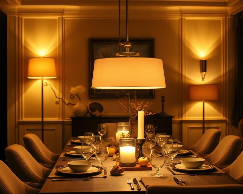 stimmungsvolle Esszimmerlampen