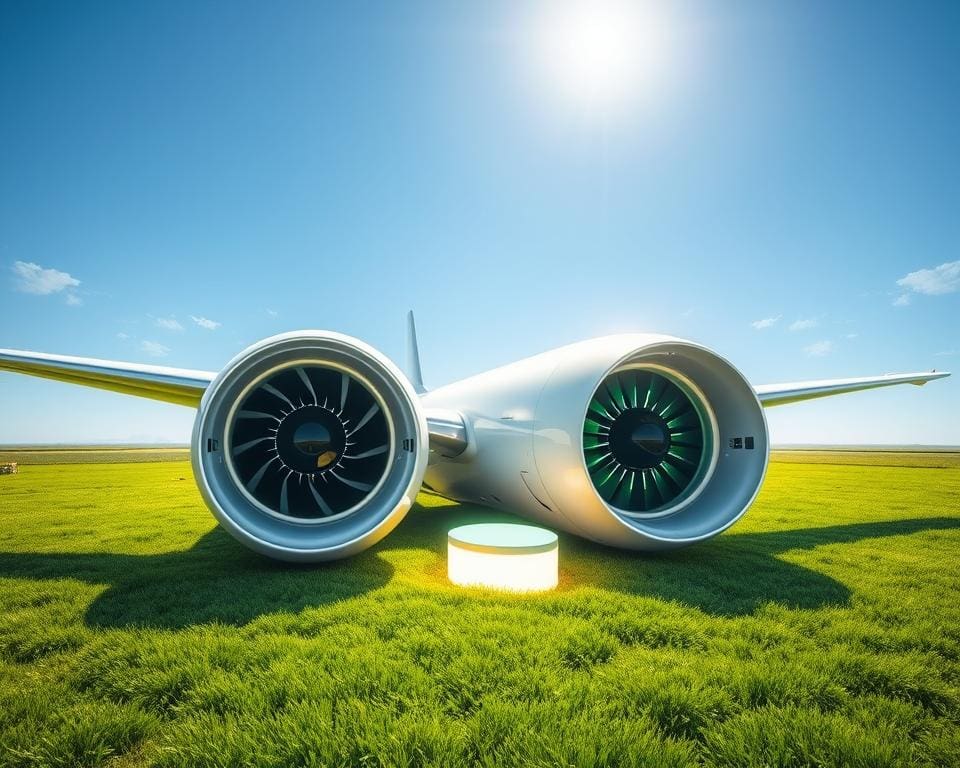 umweltfreundliche Flugzeugtriebwerke