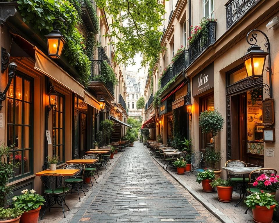 versteckte Cafés in Montmartre