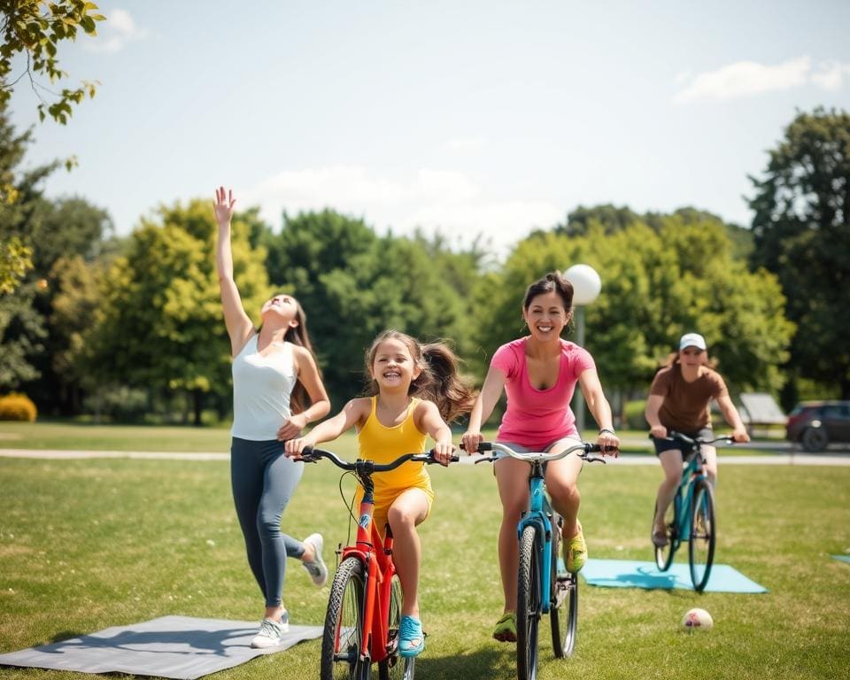 Die besten Fitness-Trends für ein aktives Familienleben