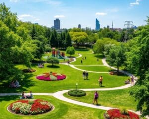 Die schönsten Parks für gemeinsame Aktivitäten