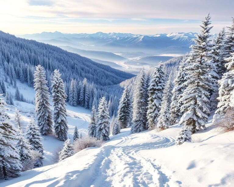 Die schönsten Wanderwege für kalte Wintertage