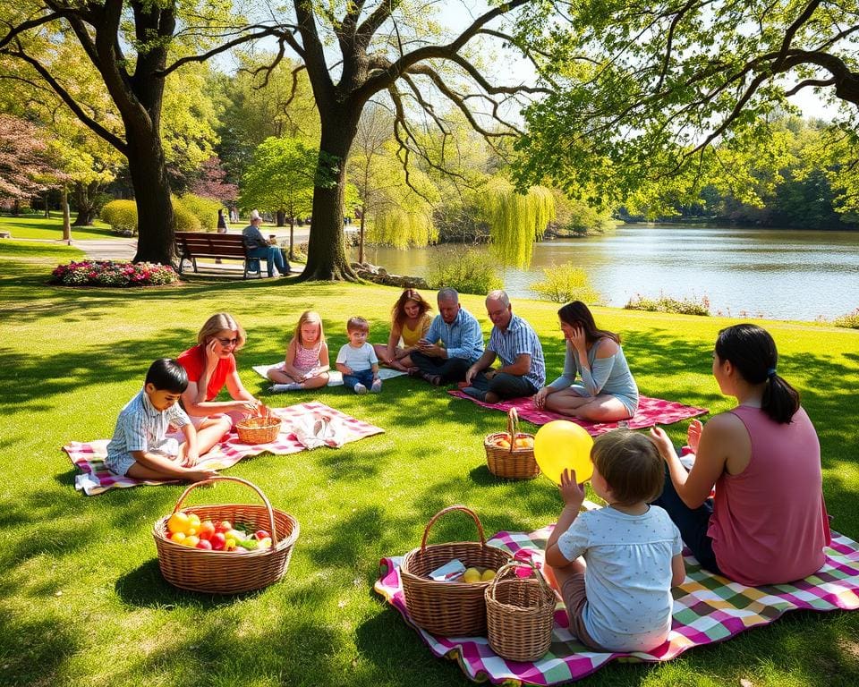 Familienfreundliche Picknickmöglichkeiten