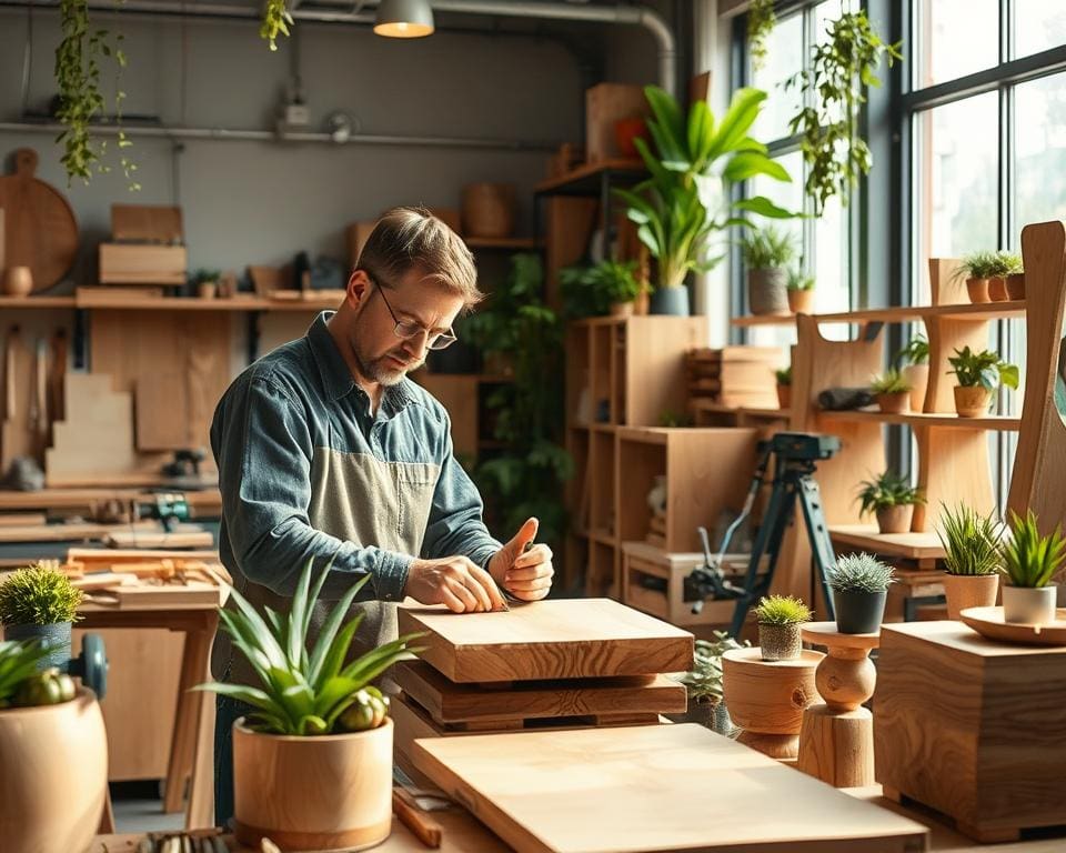 Holztechniker: Innovationen in nachhaltigen Produkten