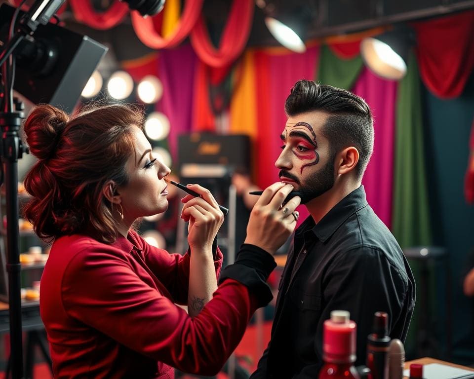 Maskenbildner: Perfektes Make-up für Film und Bühne