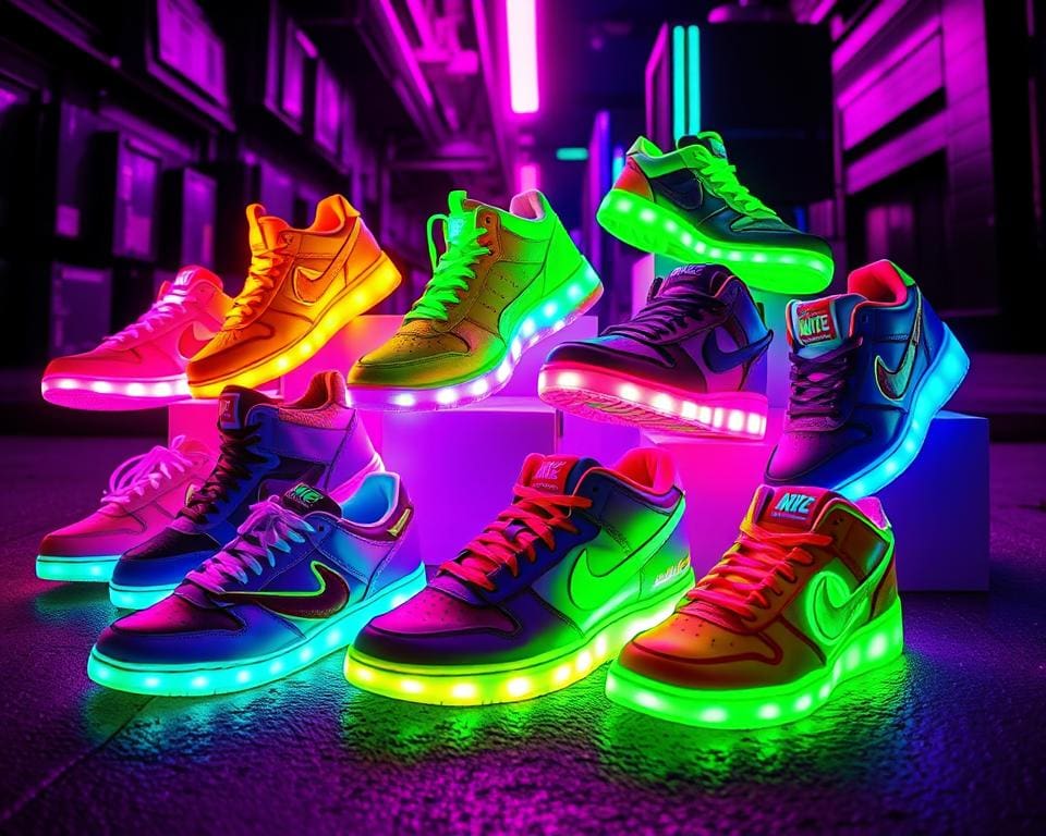 Neon Schuhe