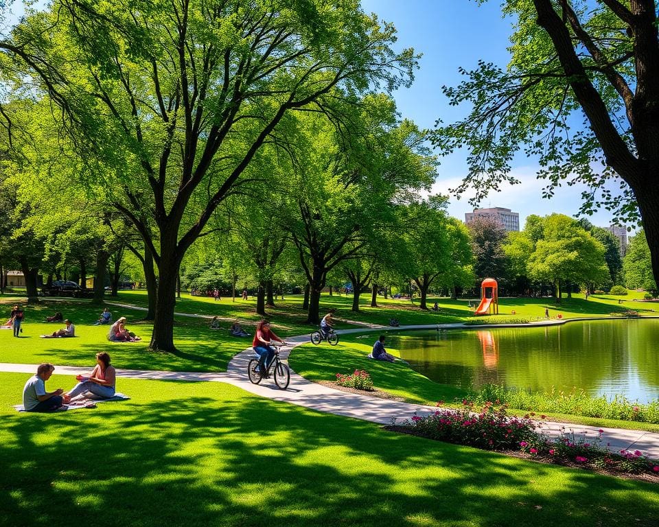 Outdoor-Freizeit in Parks