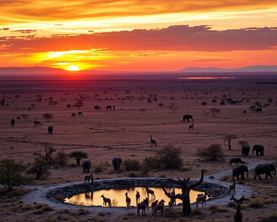 Safari-Erlebnis im Etosha Nationalpark