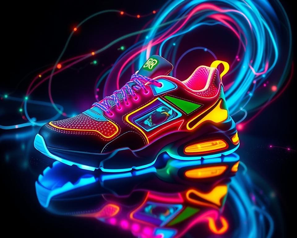 Sneaker in Neon: Der leuchtende Trend für 2024