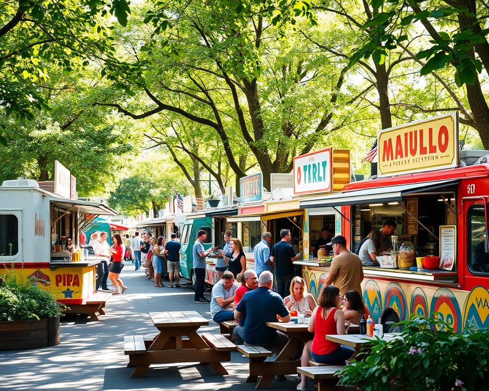 Street Food Vielfalt Portland