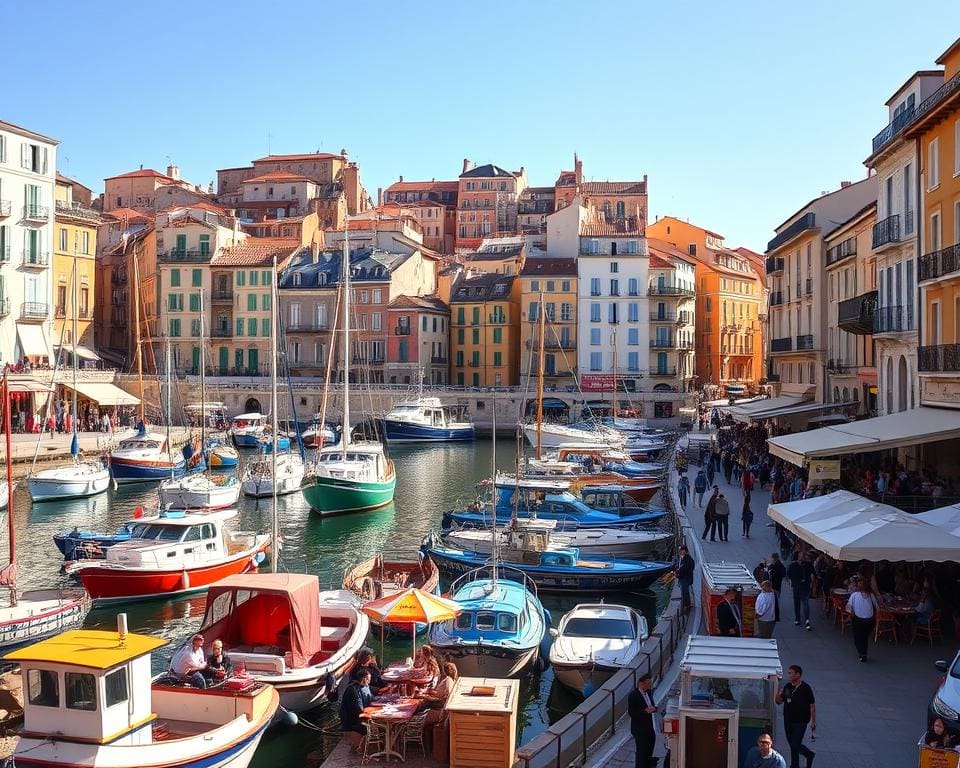 Vieux-Port und Le Panier in Marseille