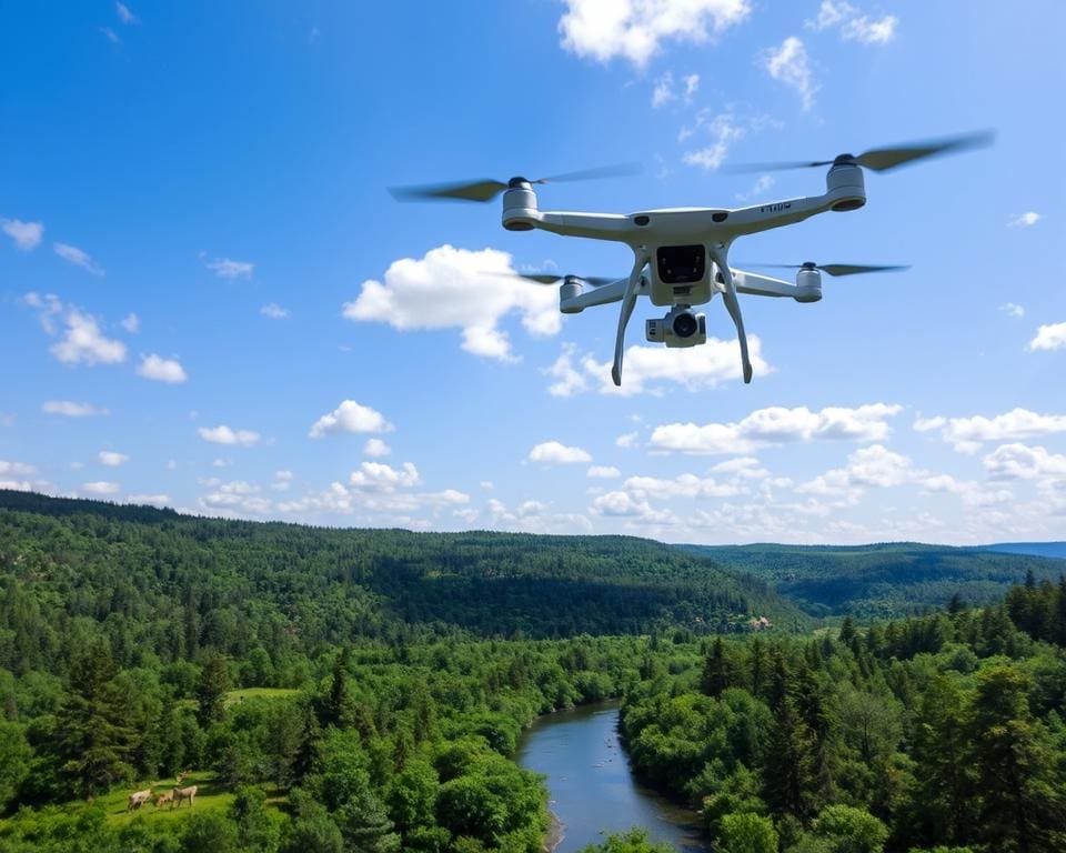 Wie helfen Drohnen bei der Überwachung von Naturschutzgebieten?