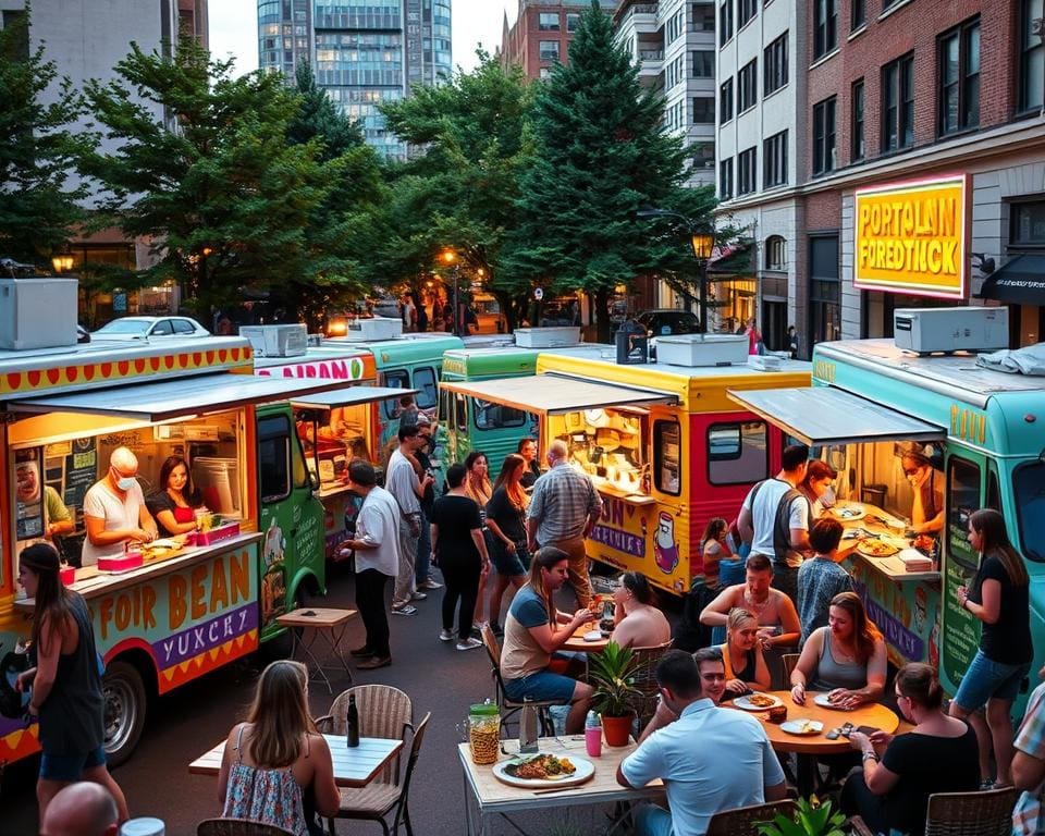 beliebte Food-Trucks