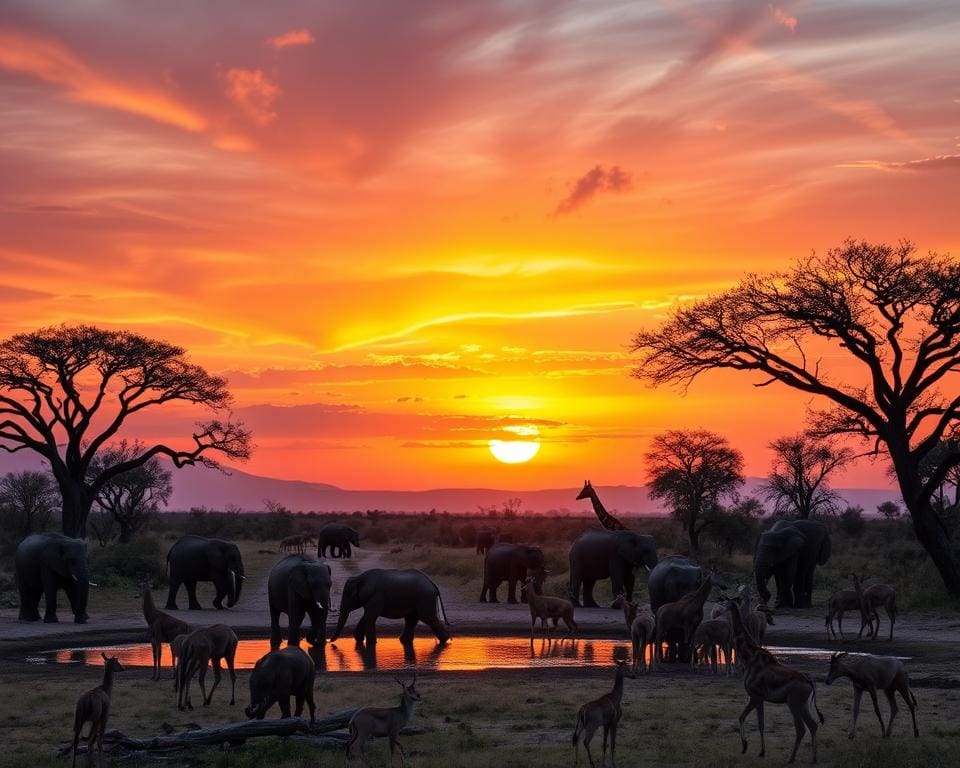 beste Jahreszeit für Tierbeobachtungen in Etosha