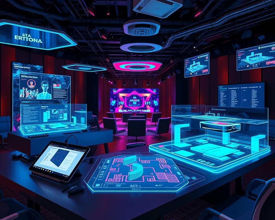 technologische Hilfsmittel für Planungskonzepte