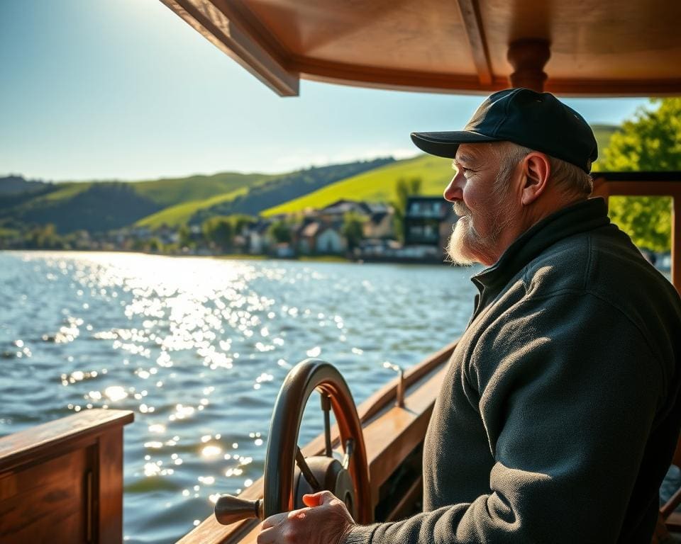 Binnenschiffer auf den Wasserstraßen