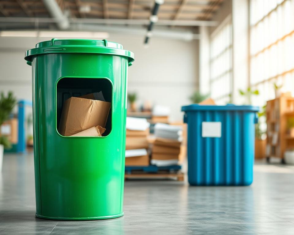 Container mieten für Recycling von Papier und Karton