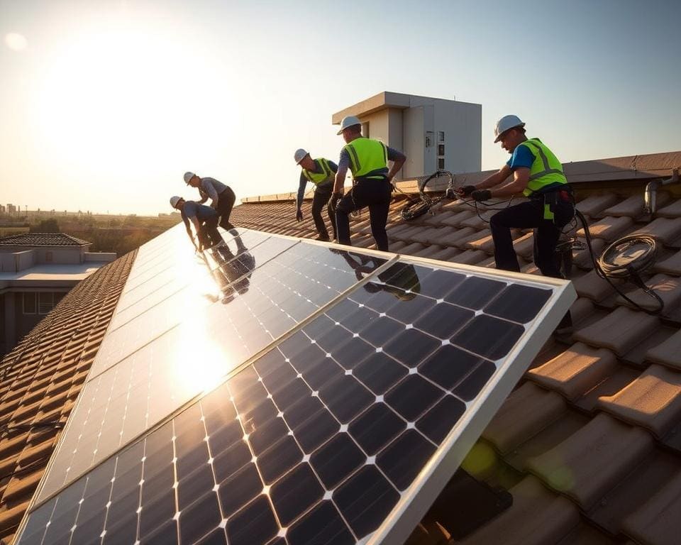 Installation der PV-Anlage mit photovoltaik.one
