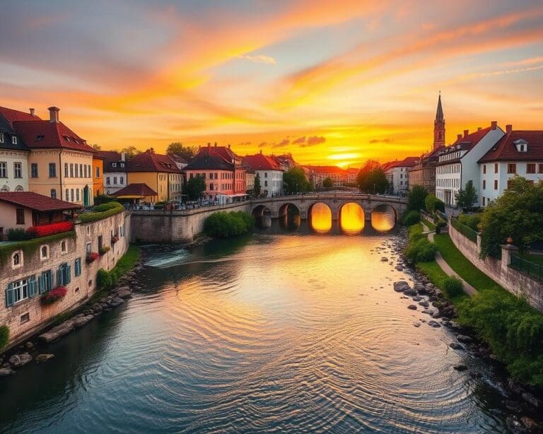 Ljubljana: Wo genießt man die beste Flusslandschaft?