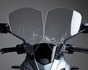 Motorrad-Scheiben aus Glas? Warum das keine gute Idee ist