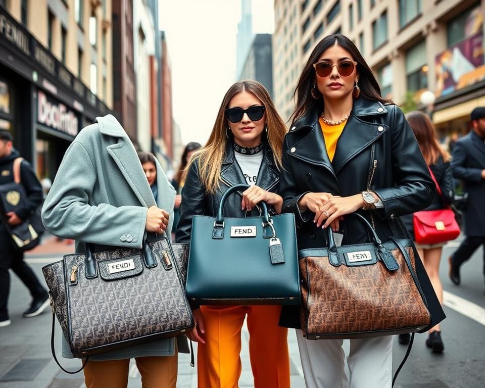 Streetstyle Mode Fendi Taschen