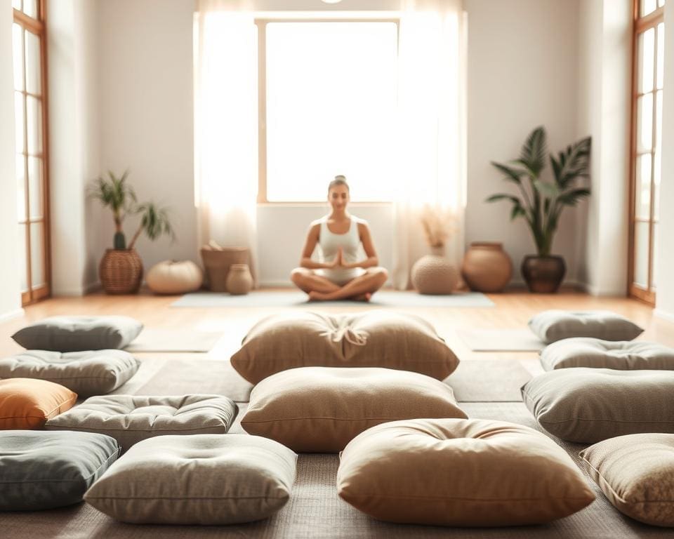 Wie reinigt man ein Meditationskissen richtig?