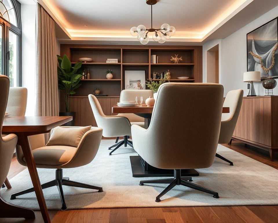 Polsterstühle mit ergonomischem Komfort für Esszimmer
