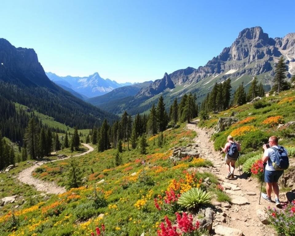 Wanderwege und Aktivitäten in den Nationalparks