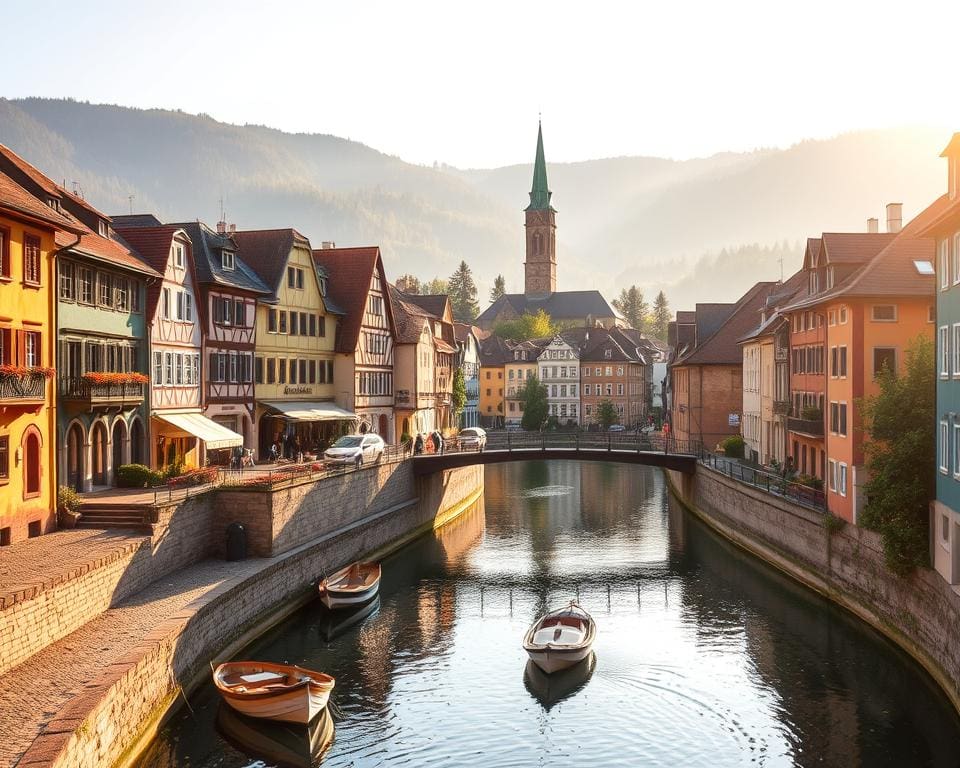 historische Altstadt in Wasserburg