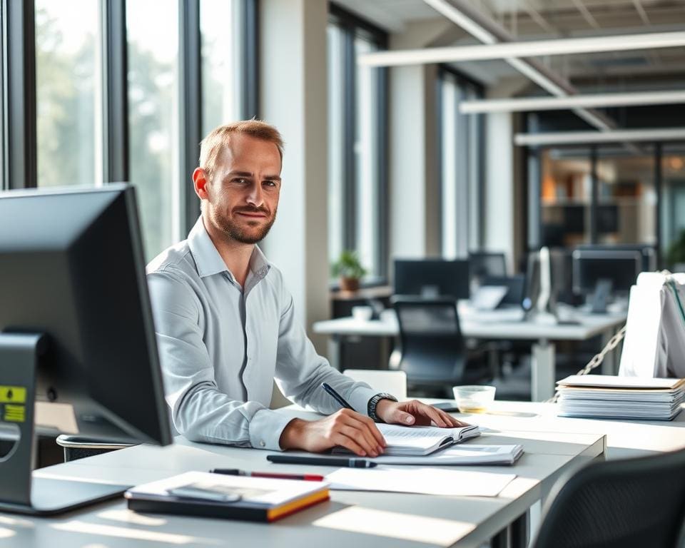 Was sind die Aufgaben eines Bürokaufmanns?
