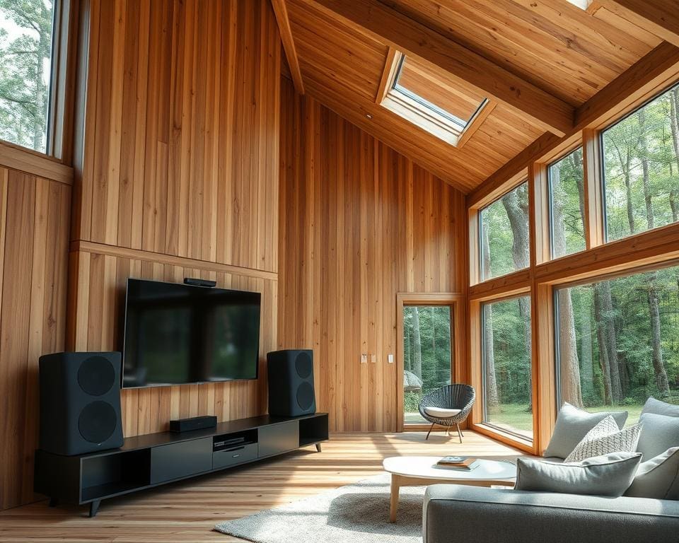 Wie integriert man moderne Technik ins Holzhaus?