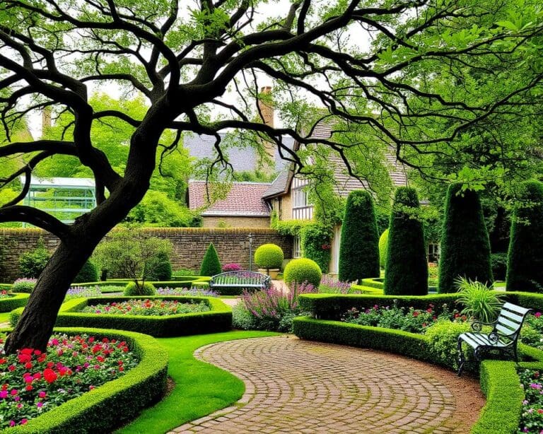 Wie verändert ein Spalierbaum den Garten?