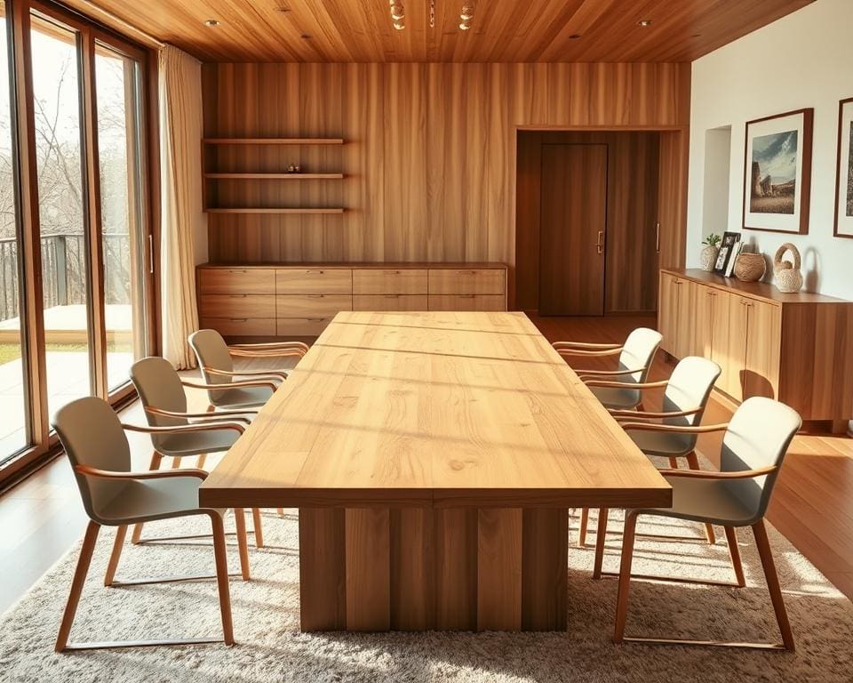 Esszimmer Einrichtungstipps mit Holz und Glas