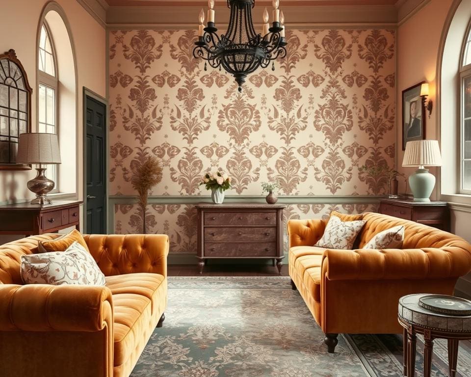 Farbtrends im Vintage-Stil