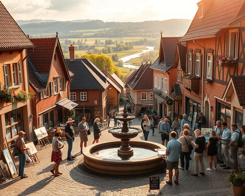 Kunstszene in Fischerhude
