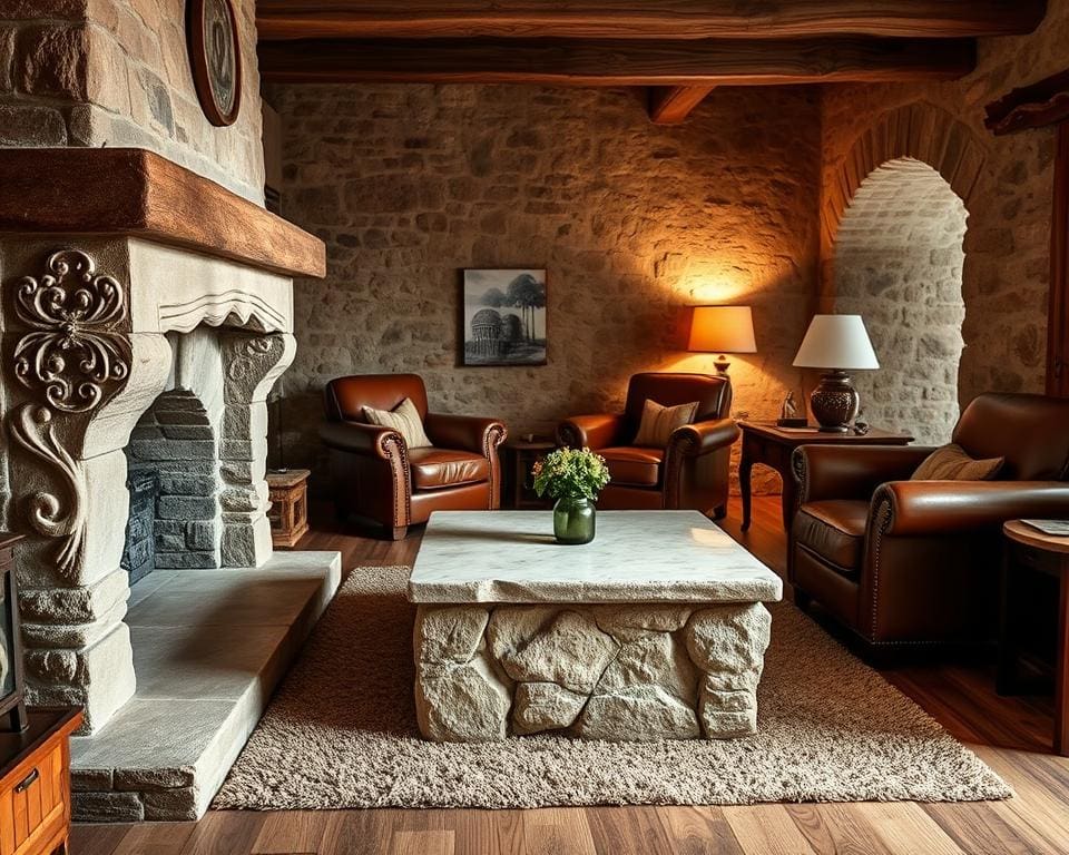 Naturstein im Landhausstil